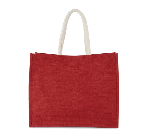 [Ki0219] Sac de plage en jute - grand modèle